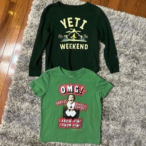 Winter and Christmas boys shirts bundle